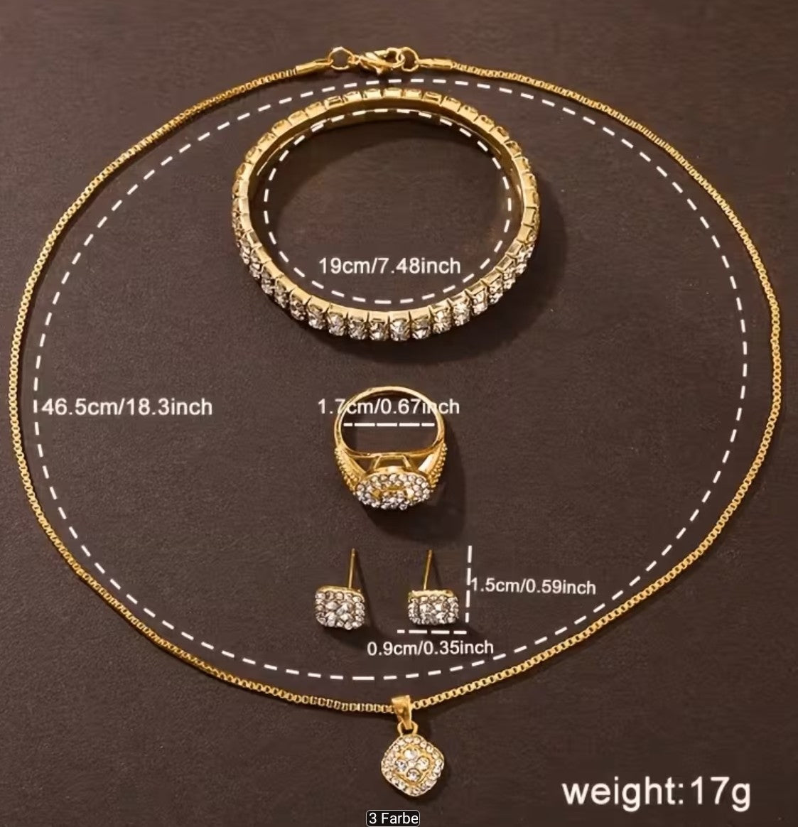 Schmuck und Uhr Set 260030001